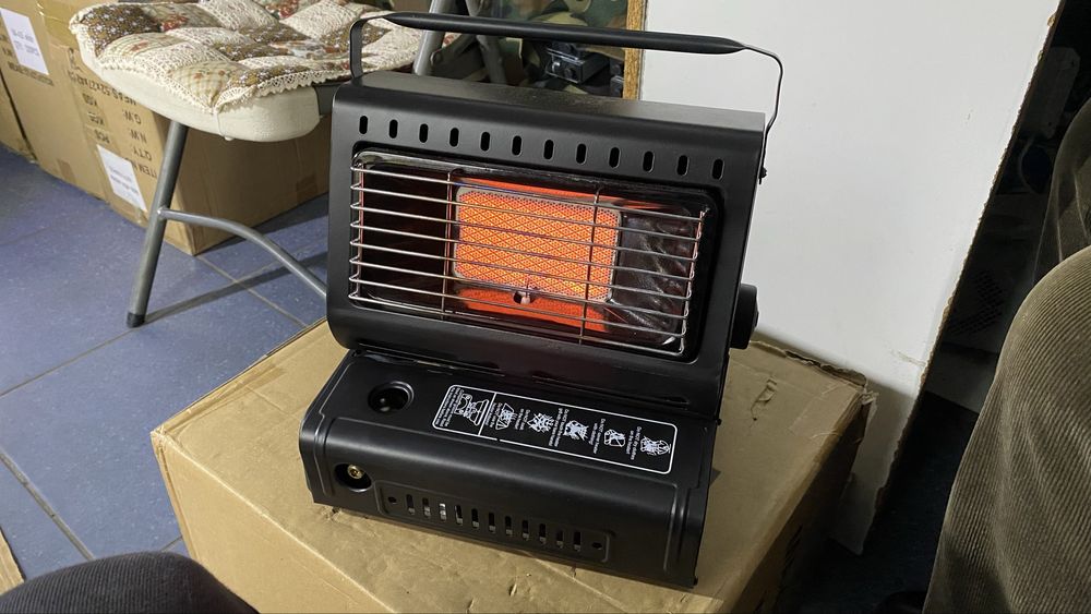 => Печка-Обогреватель. Газова Плита обігрівач портативна піч. Газовая