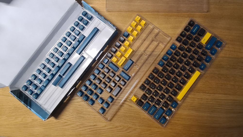 Keycapy nasadki klawiszy EPOMAKER Marrs Green PBT double shot
