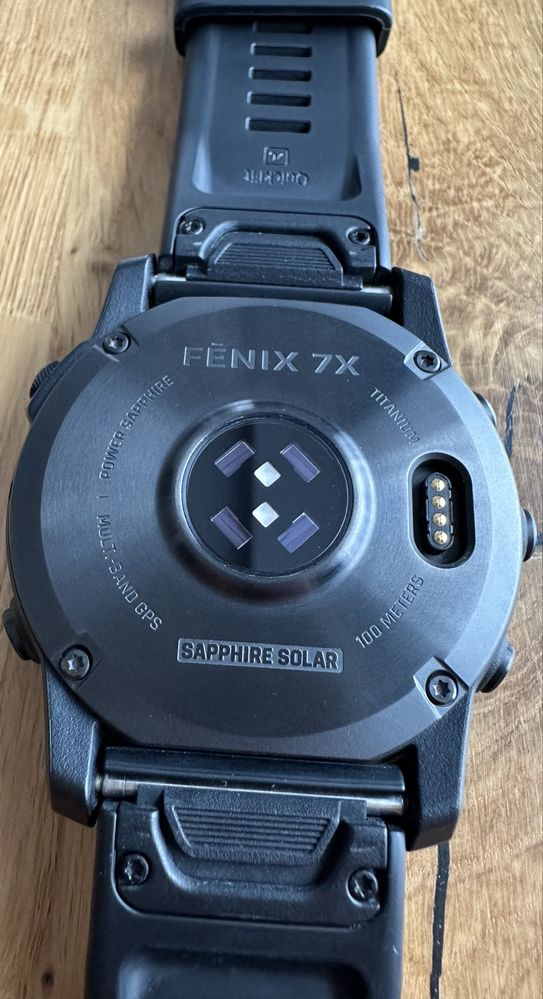 Garmin Fenix 7X Sapphire Solar stan bdb