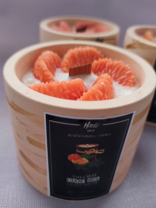 Свічка мандаринка..