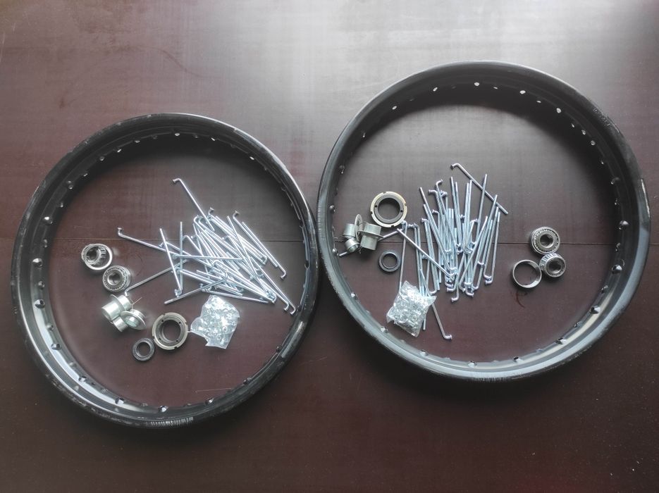 Obręcz koła K750 M72 Ural Dniepr nowe obręcze, łożyska szprychy jakość