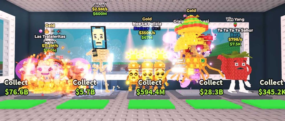 Продаю Steal a brainrot (Читати опис)