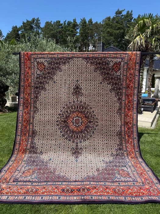 Dywan Perski R. Tkany kaszmirowy + jedwab Iran Moud 350x250 gal.22 tyś
