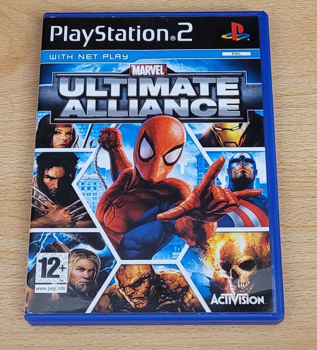 25.07.12 - Playstation 2 PS2 - Marvel Ultimate Alliance