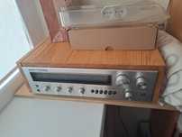 Amplituner Akai AA 8030 w drewnianej kasecie