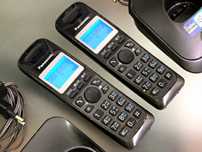 (2 шт) Радіотелефони Panasonic KX-TG2512 (2511UAT) PNLC1010ZA домашній