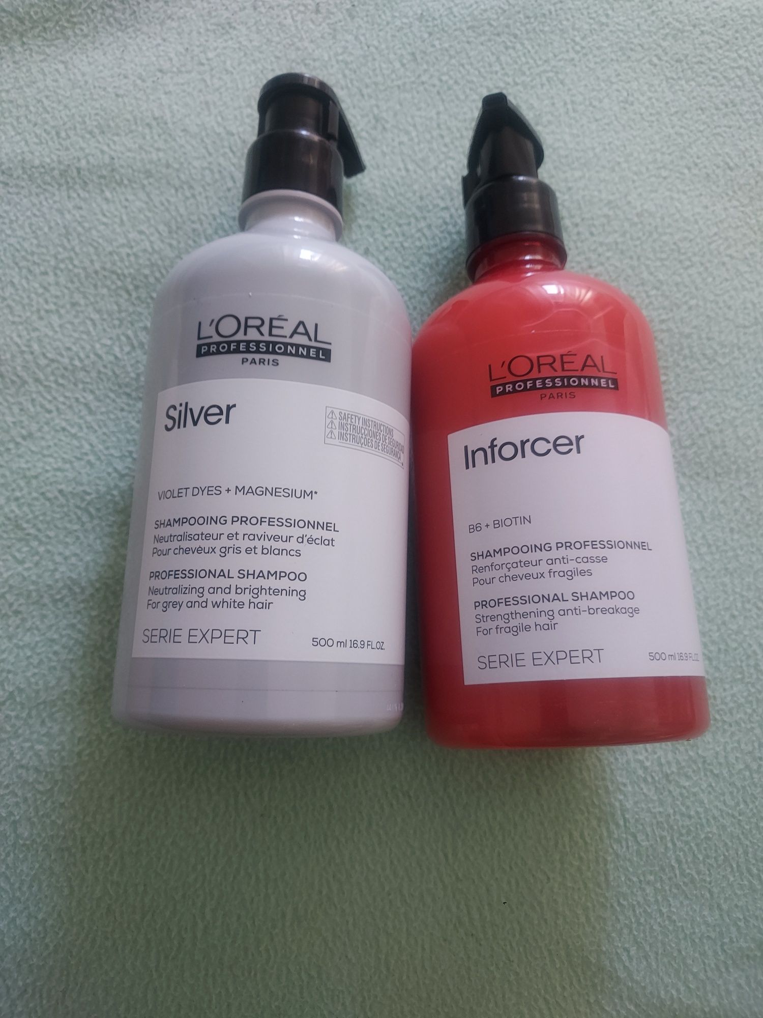 Shampoos l'oreal profissional,  500ml