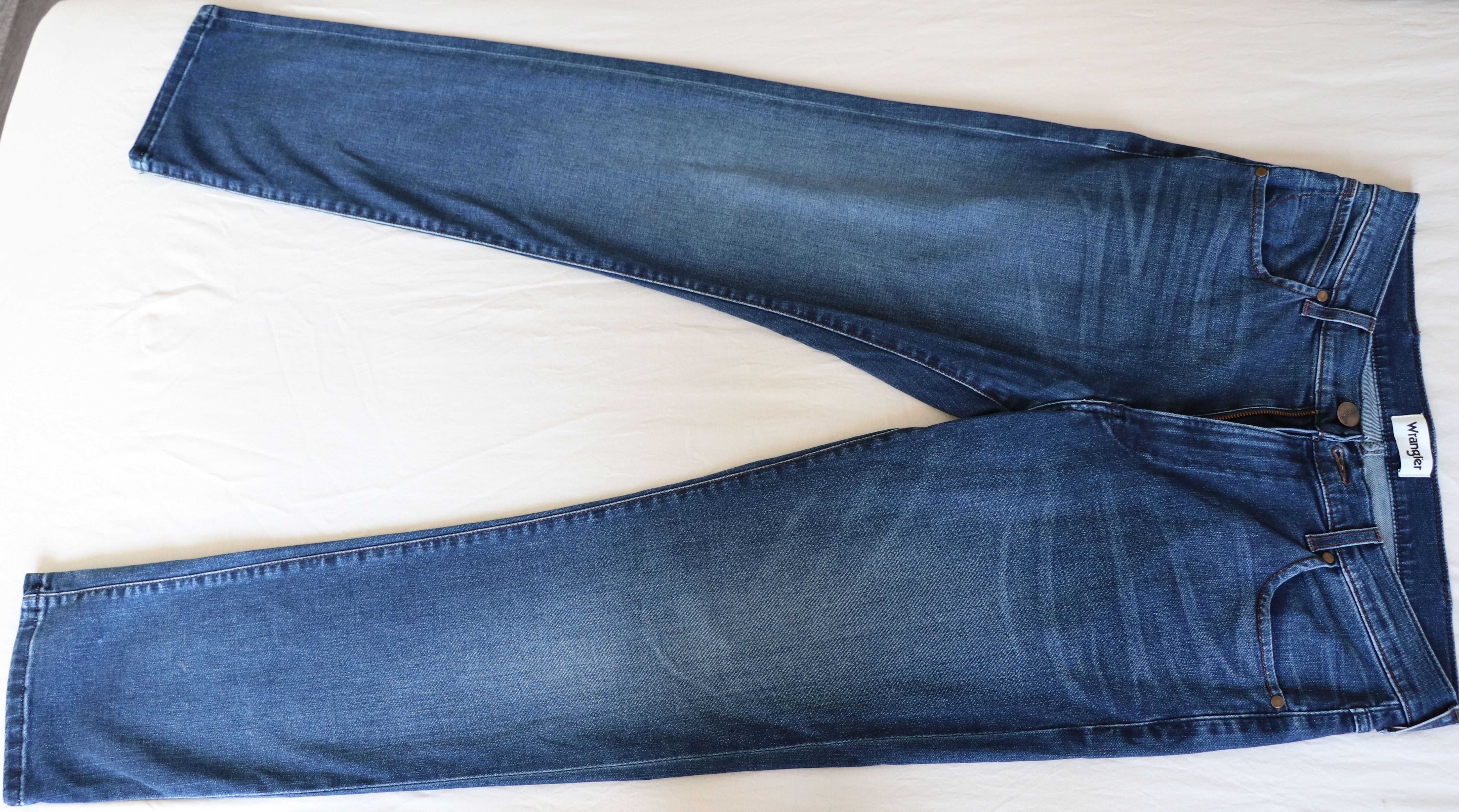Wrangler slim fit spodnie męskie