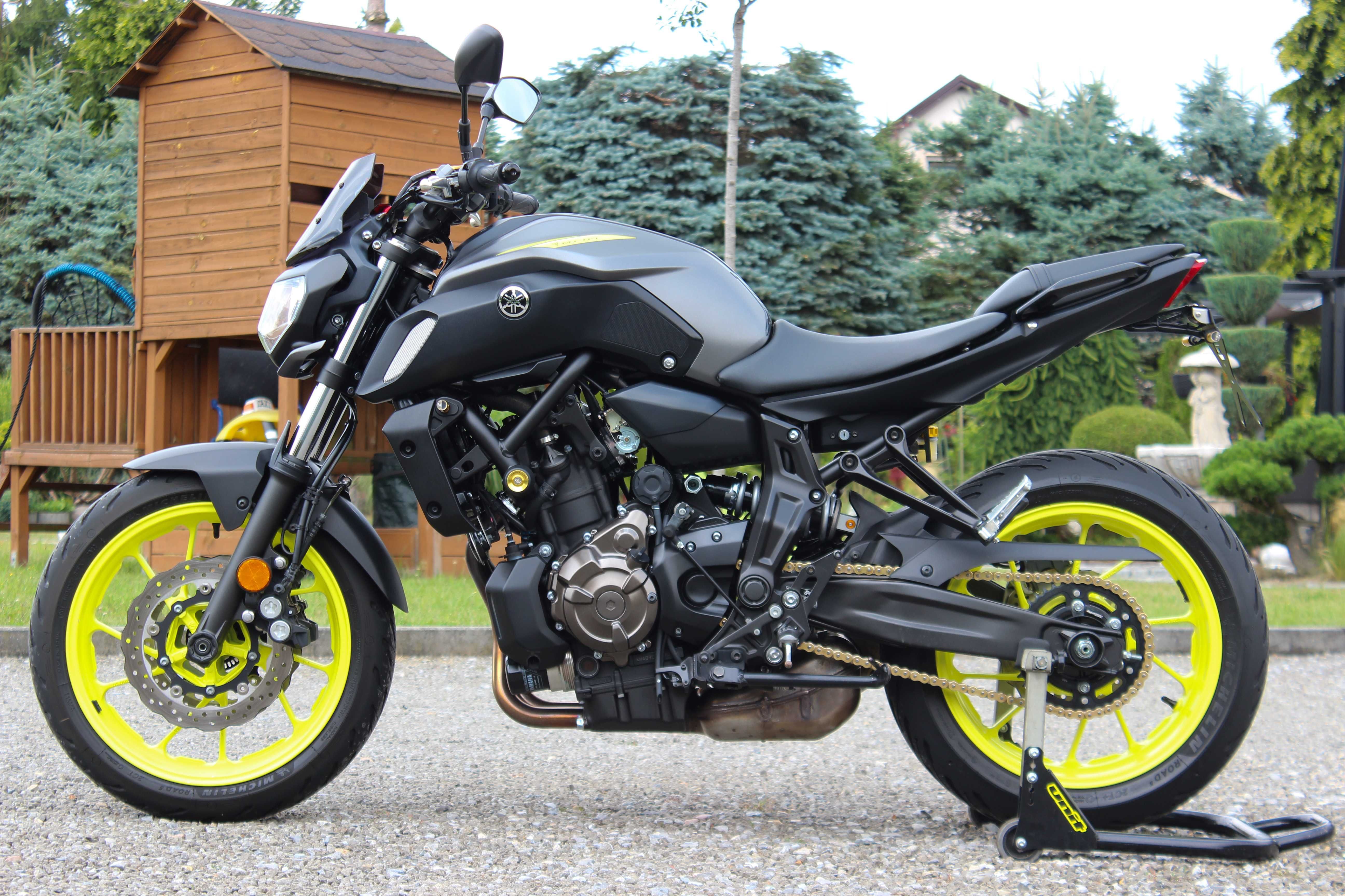 Yamaha MT-07 ! MT07 ! 2018r ! ABS ! Night Fluo ! ! 23 906 KM !