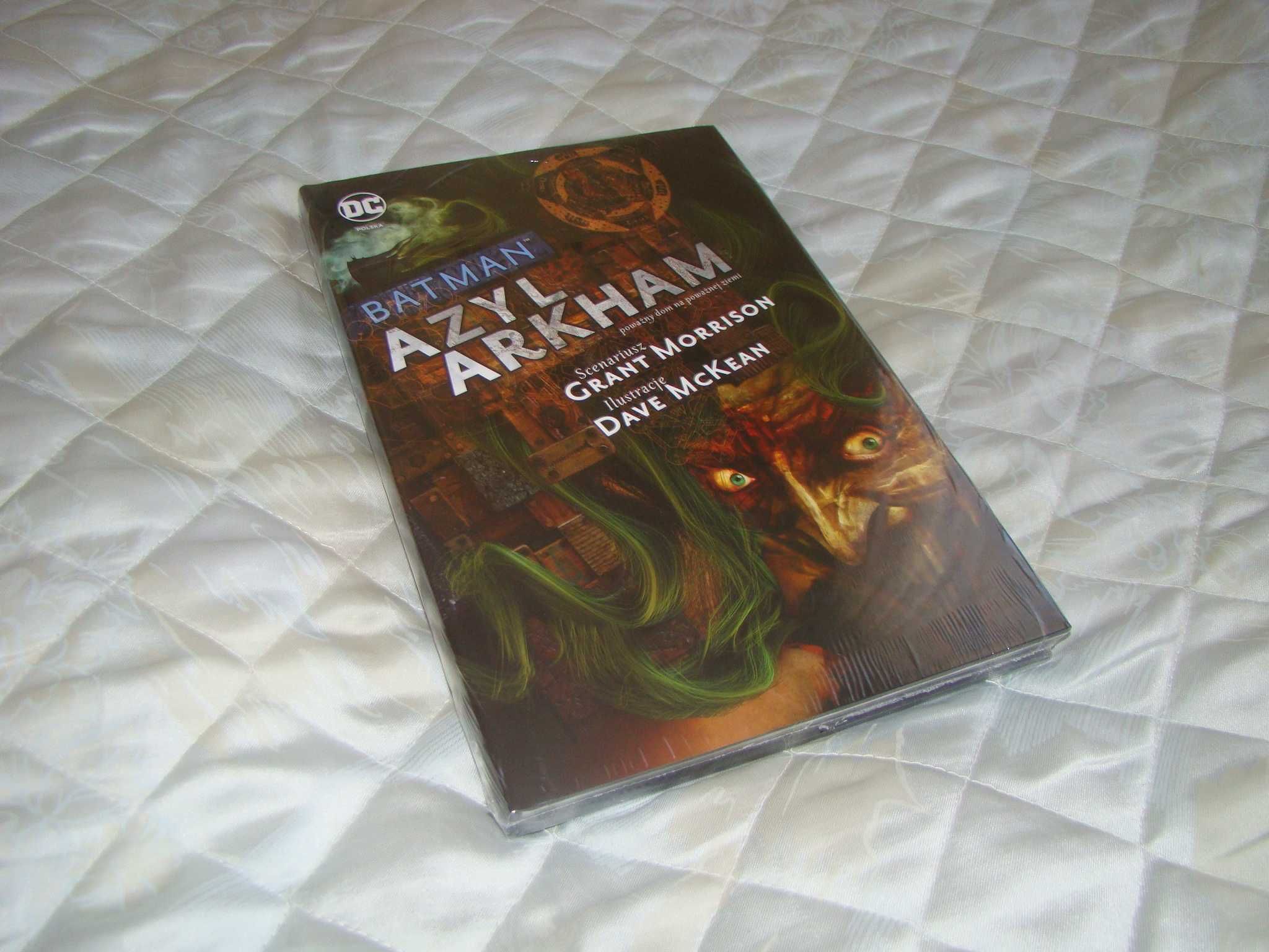 Batman Azyl Arkham DC Deluxe komiks egmont (folia)