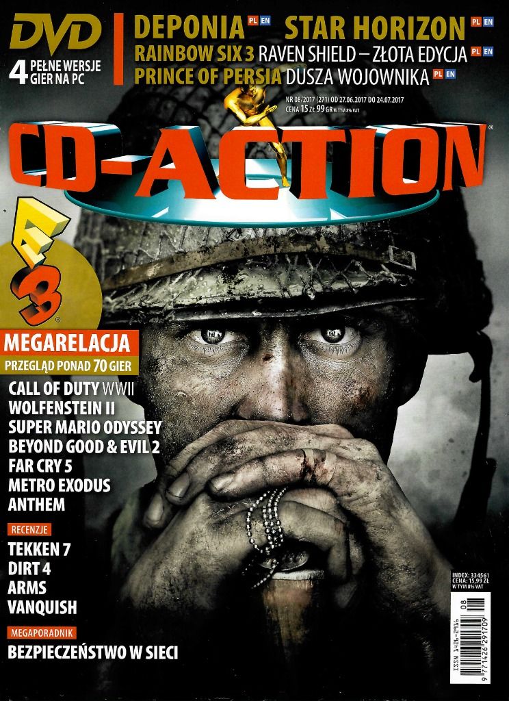 Cd-Action 8 / 2017 Z Płytą Cd