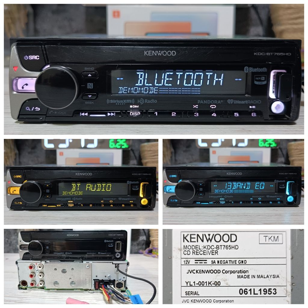 Процесорний JVC kd-x/Bluetooth audio