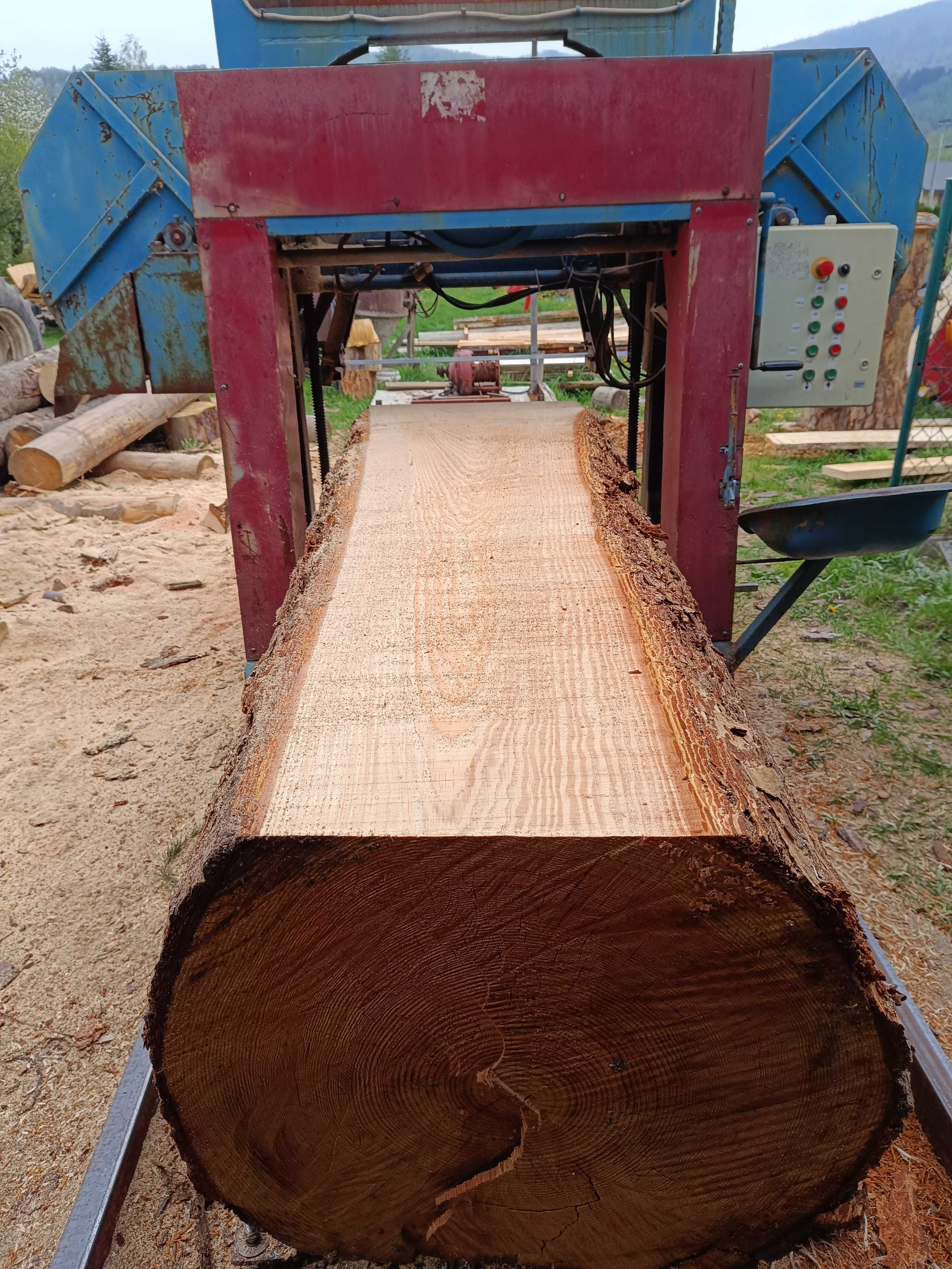 Przecieranie drewna/tartak