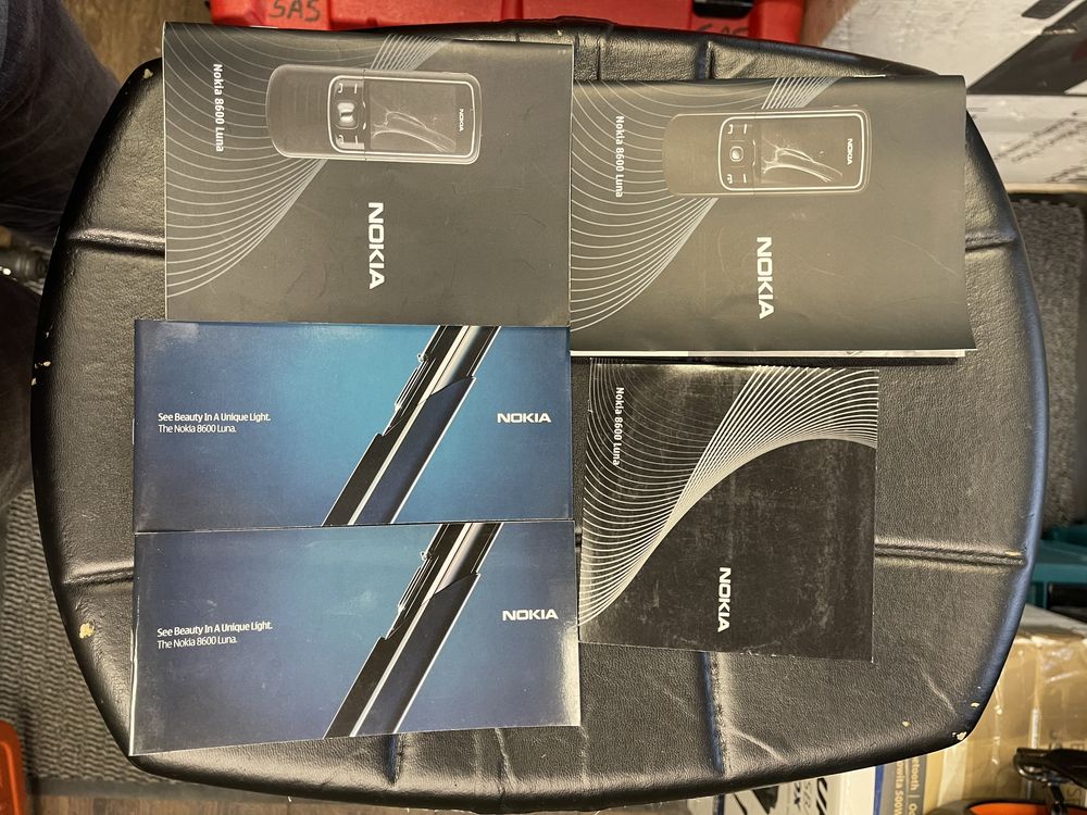 Nokia luna  8600 pudelko kpl uzywana