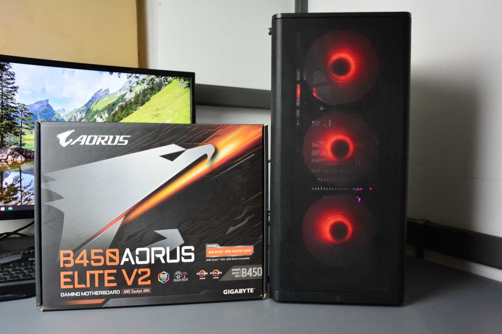 Komputer gamingowy PC Win11 RAM 16Gb Ryzen5 rx5700xt oc SSD M2