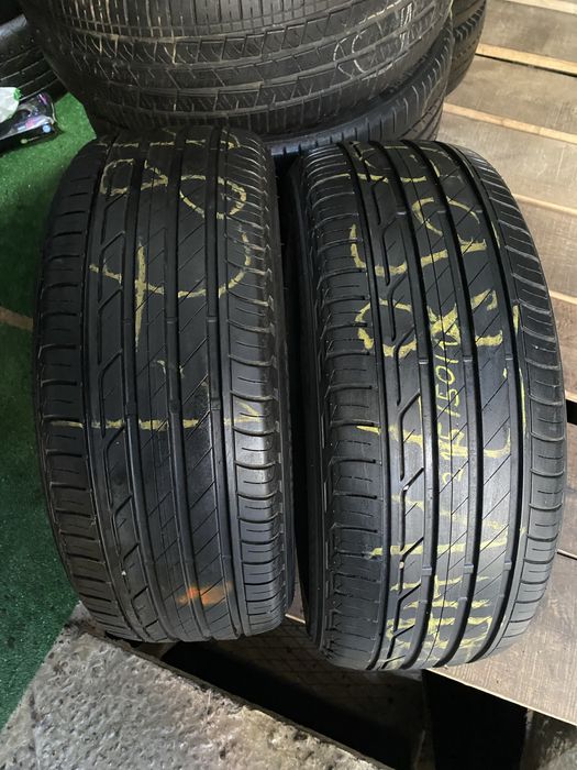215/50 R18 Bridgestone Turanza 19 год пара  шин летних.