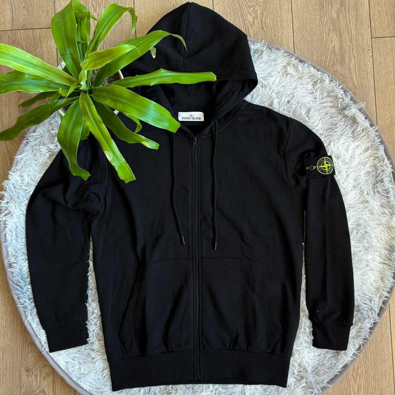 Новая кофта | Stone Island ОлІмпійка Хакі | Зіп Худі Стон Айленд