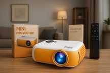 Mini projektor LED kompaktowe kino, gdzie tylko chcesz!