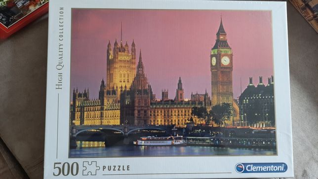 Nowe puzzle clementoni 500 high quality collection londyn
