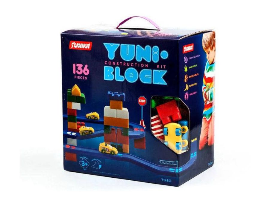 Конструктор Yuni-Blok. Юніка 136 дет.