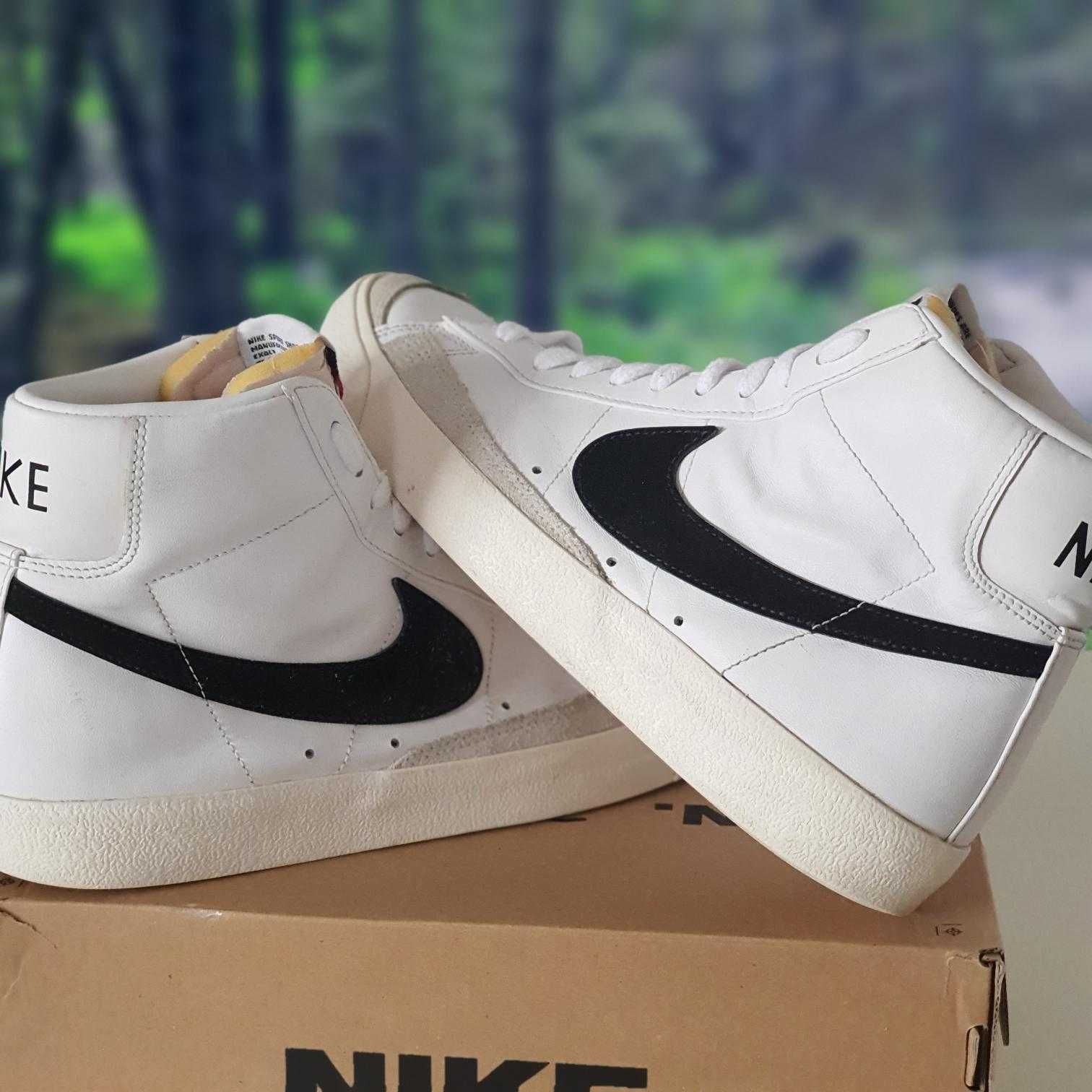 Buty NIKE Blazer MID '77 - białe - 43 - oryginalne