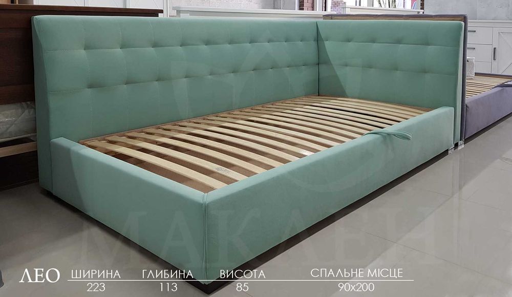 Односпальне кутове ліжко