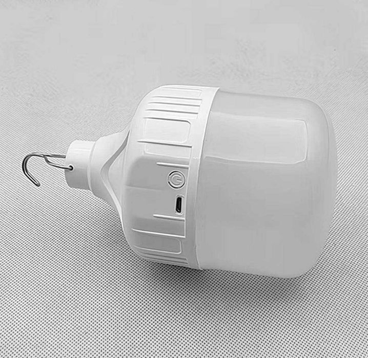 LED лампа для дому, дачі, кемпінгу — працює без розетки до 9 годин