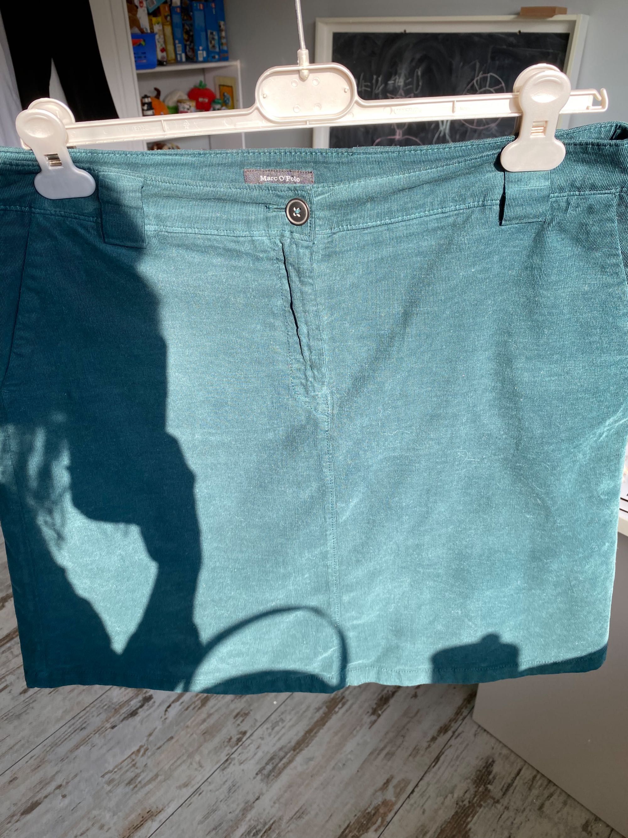 Marc O’polo krótka mini spodnica z kieszeniami sztruksowa sztruks 40 L