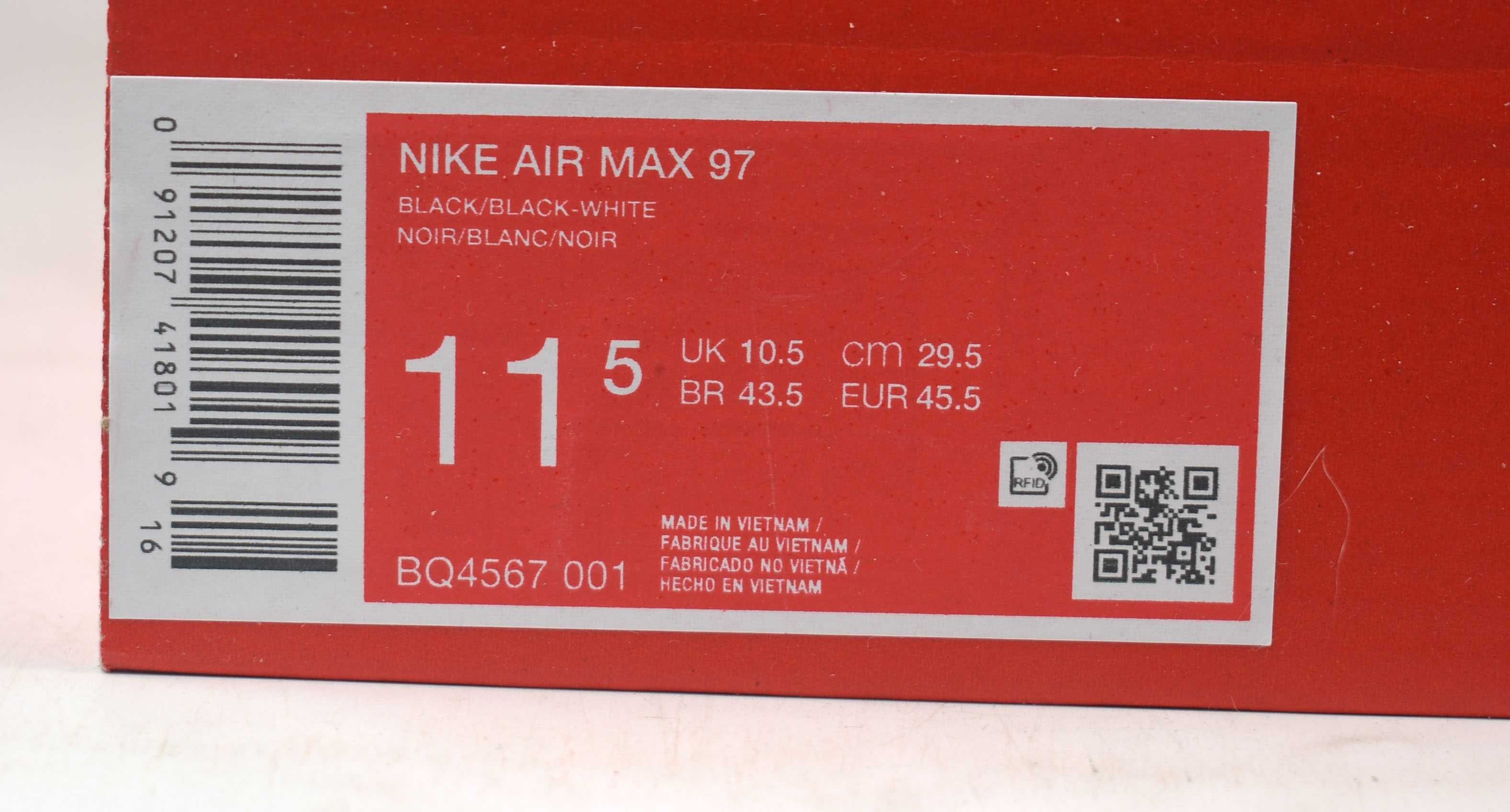 Buty męskie Nike Air Max 97 BQ4567 roz. 45,5