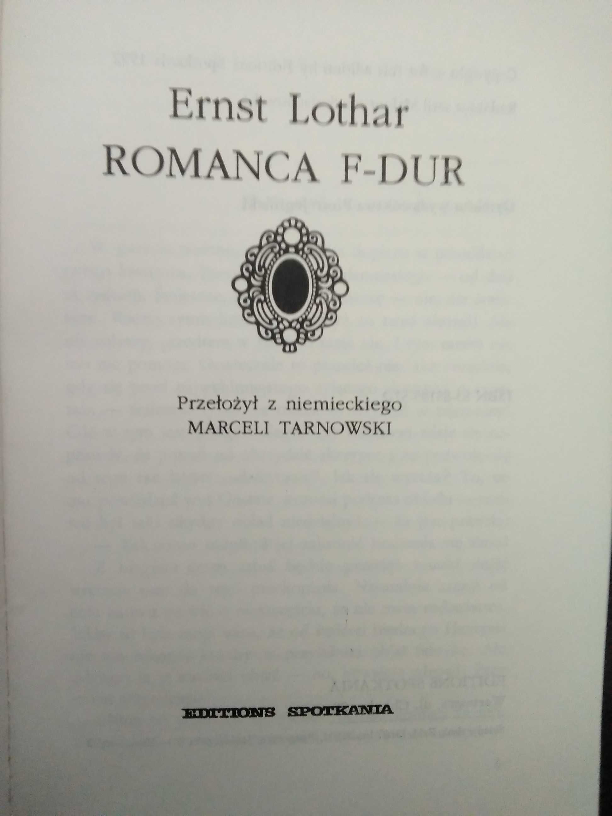 Romanca F-Dur Ernst Lothar