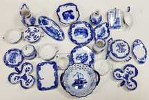 Сервіс столовий фарфоровий "Tognana"Blue Collection.