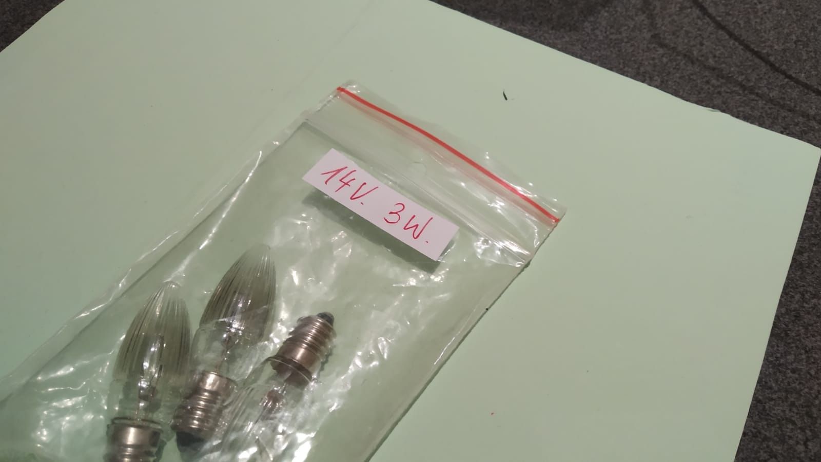 Lampki choinkowe z PRL-u światełka 17