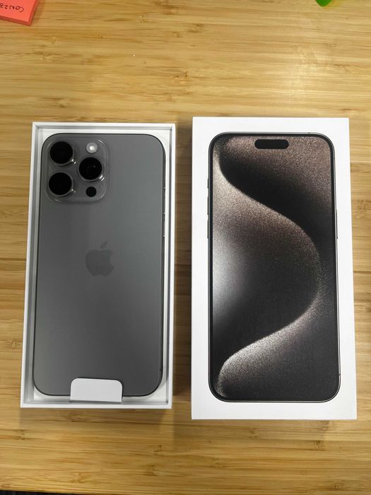 Apple iPhone 15 Pro Max 256GB Preto NOVO versão ESIM fatura e garantia