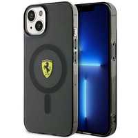 Etui Ferrari Translucent MagSafe dla iPhone 14 Plus / 15 Plus 6.7"