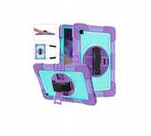 Etui Case na Tablet iPad 10.2/2021/2020/2019 z Paskiem Pancerny Niebie