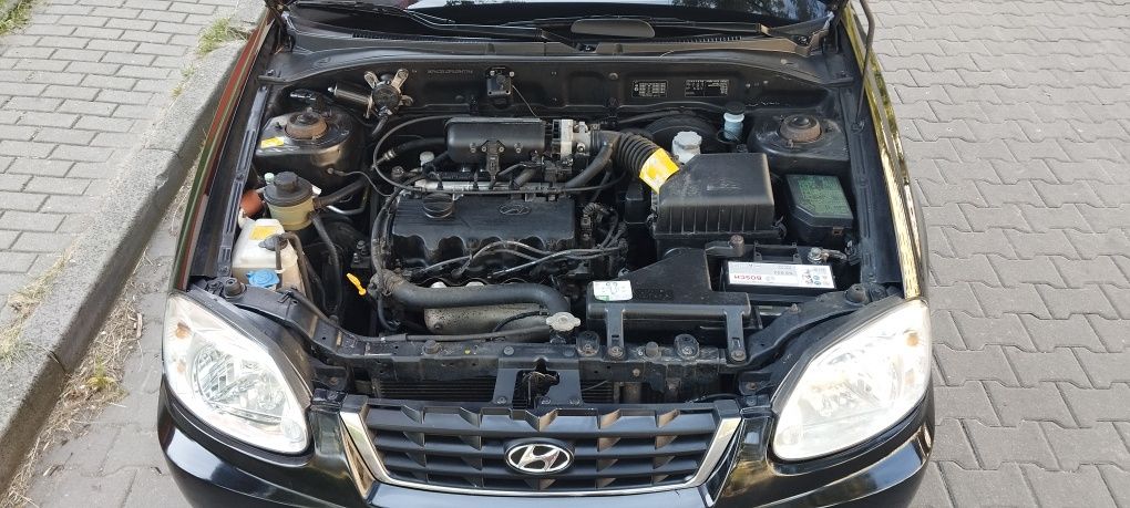 Hyundai Accent 1.5 16V 90 kM 05 r. 114 tys. km. Klima. Stan BDB. Hatch