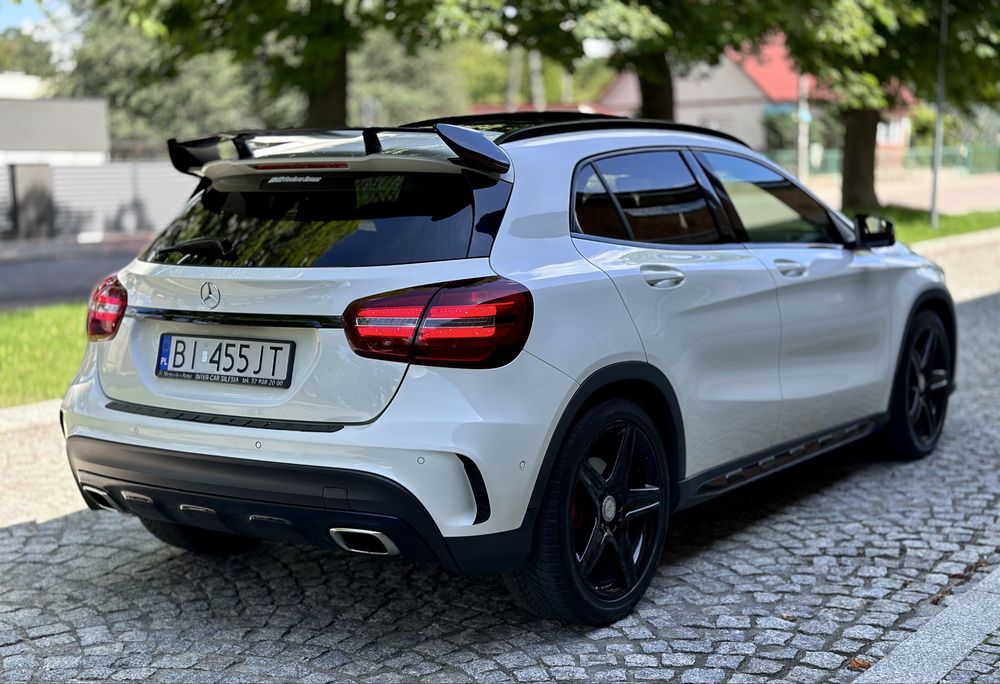 Mercedes-Benz GLA 220 4 matic 7G amg pakiet, salon Polska, panorama