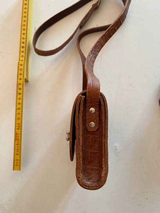 Сумка з натуральної шкіри Європа, емітація крокодила