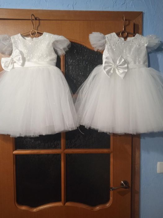 Дитяча святкова новорічна сукня на 2,5-5років,сніжинка,мальвіна,лялька