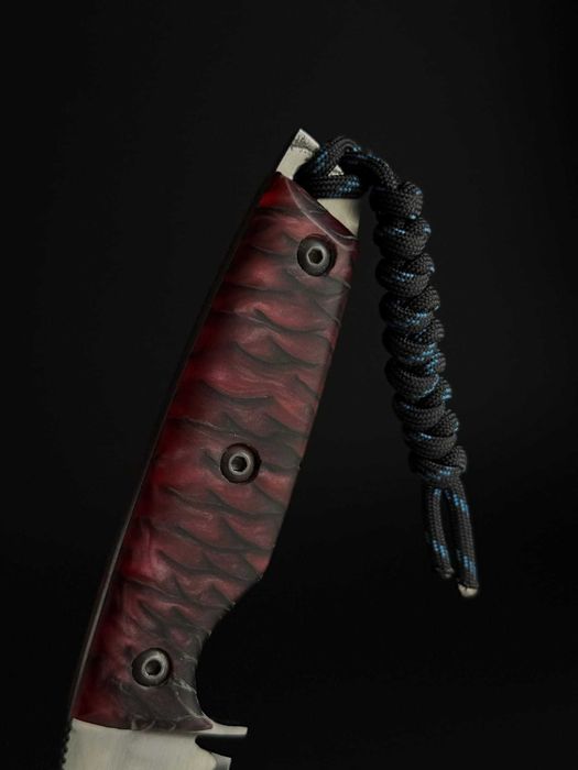 Ніж туристичний сталь D103 ламінат KN228 Ніж ручної роботи