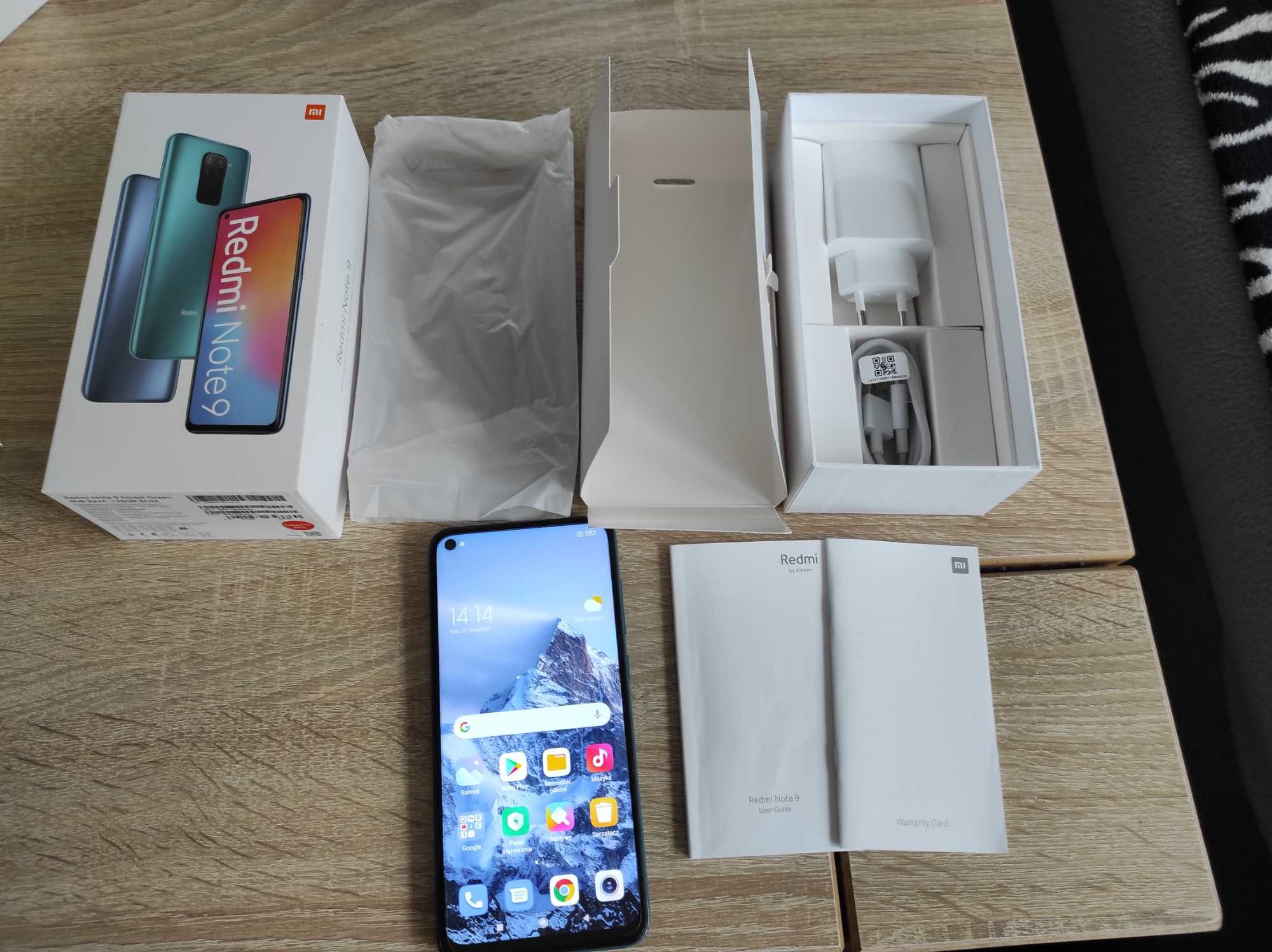 Telefon Xiaomi Redmi Note 9 Forest Green 4GB/12BGB,Dual Sim