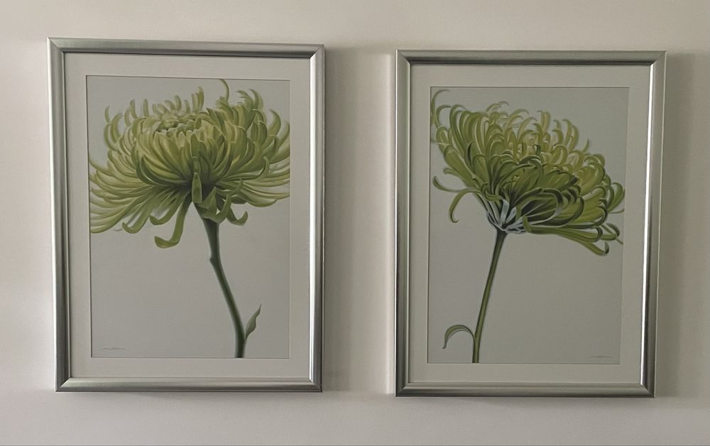 Dois quadros de decoração de Annemarie Peter-Jaumann