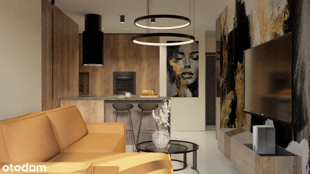 Nowoczesne 2-pokojowe mieszkanie z balkonem