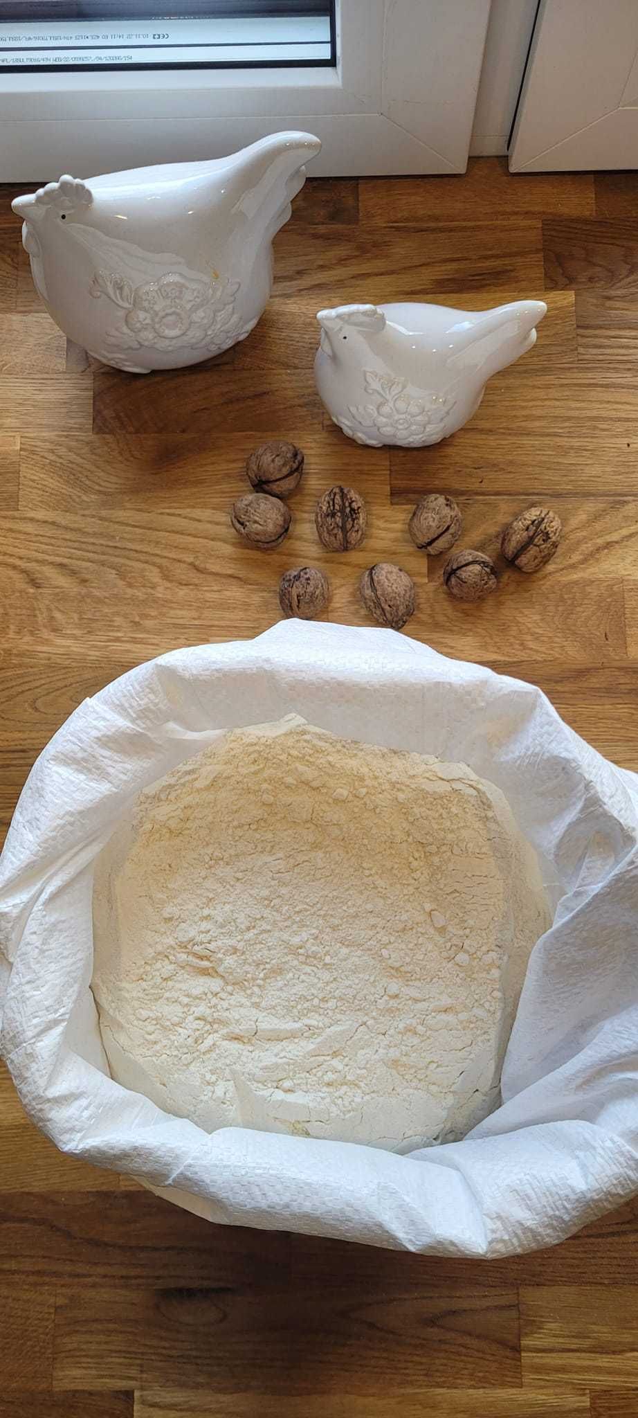 Mąka pszenna z własnej ekologicznej pszenicy 10 kg worki
