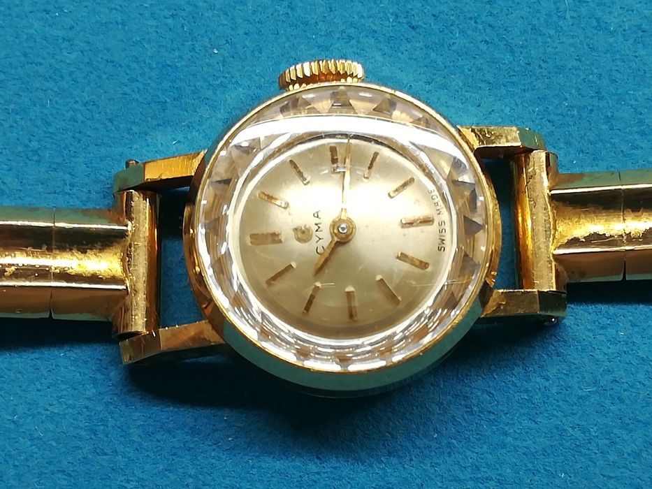 Relógio Cyma ouro 18k