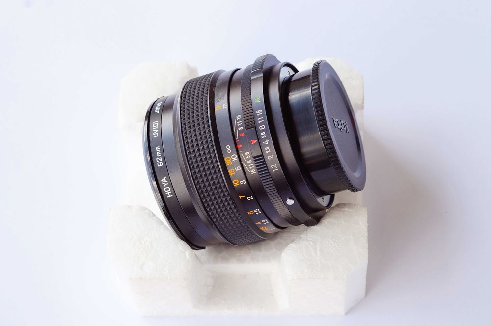 Konica Hexanon AR 57 /1.2 do NEX FX MFT idealna sprawna