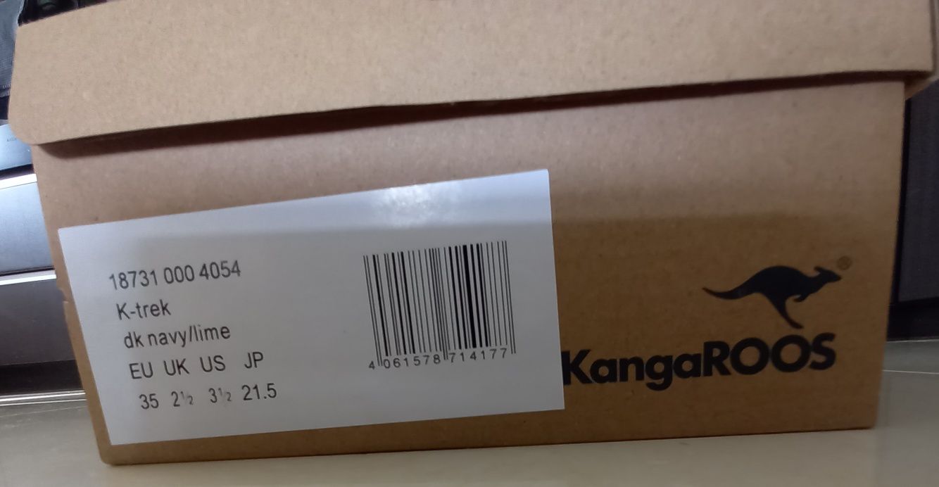 Sandały, buty KangaROOS rozmar 35, 21,5 cm