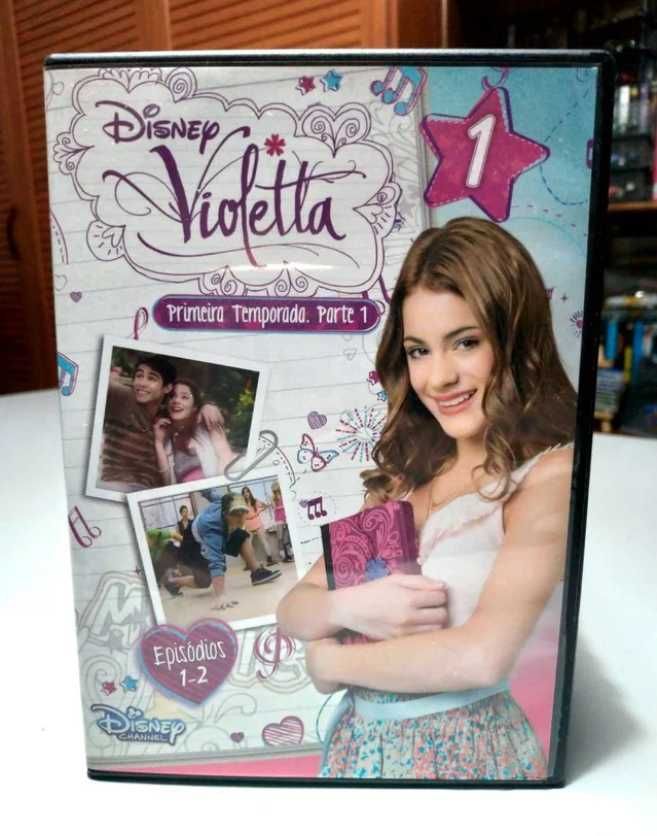 Violetta 14 Dvds - Primeira Temporada, Parte 1 Completa