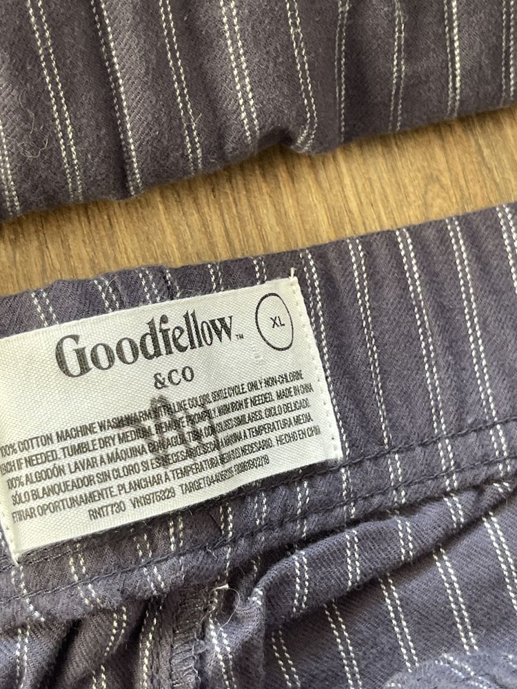 Goodfellow & Co Тепла байкова чоловіча піжама двійка бавовна США