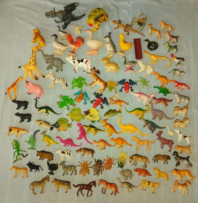 Пакет животных. Много